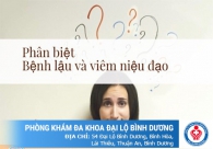 Sự khác biệt giữa lậu và viêm niệu đạo