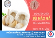 Chữa mụn cóc sinh dục bằng tỏi có thật sự hiệu quả