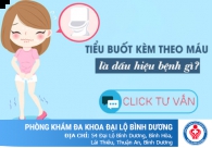 Tiểu buốt kèm theo máu là dấu hiệu bệnh gì