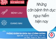 Các bệnh tình dục nguy hiểm hiện nay