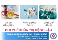 Giải đáp về chi phí chữa bệnh lậu