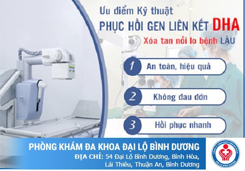 Hỗ trợ điều trị bệnh lậu bằng phương pháp DHA
