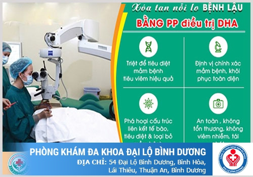 DHA phương pháp hỗ trợ điều trị bệnh lậu tối ưu hiện nay tại đa khoa Đại Lộ Bình Dương