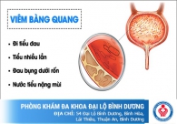 Đau tức bàng quang, có phải do bệnh viêm bàng quang không
