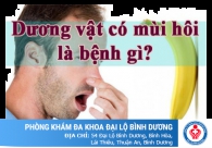 Vì sao dương vật có mùi hôi