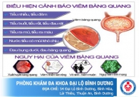 Điều trị bệnh Viêm bàng quang