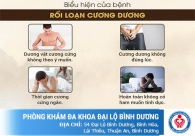 Biểu hiện rối loạn cương dương và cách điều trị