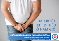 Đau buốt khi đi tiểu ở nam giới