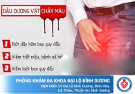 Nam giới bị chảy máu ở dương vật, nguyên nhân do đâu
