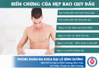 Không nên chủ quan với chứng hẹp bao quy đầu