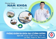 Phòng khám nam khoa tại Bình Dương