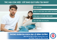Có tự cắt bao quy đầu tại nhà được không