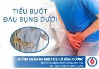 Đi tiểu buốt và đau bụng dưới là bị gì?