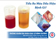 Tiểu ra máu dấu hiệu bệnh gì và cách điều trị hiệu quả