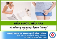 Triệu chứng tiểu buốt và tiểu rát là bệnh gì
