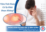 Viêm tinh hoàn có tự khỏi được không?
