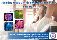 Yêu bằng miệng có mắc bệnh lây qua đường tình dục?