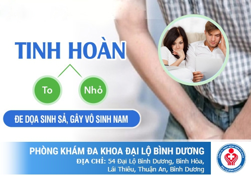Tinh hoàn bên to bên nhỏ có ảnh hưởng gì không