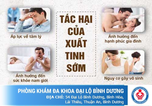 TÁC HẠI CỦA XUẤT TINH SỚM 