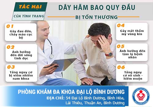 Dây hãm bao quy đầu ngắn