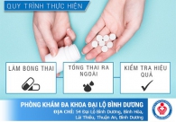 Phá thai bằng thuốc hiệu quả cao tại chuyên khoa đình chỉ thai Bình Dương
