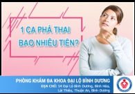 Chi phí phá thai bao nhiêu tiền 1 lần