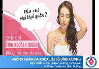 Phòng khám phá thai quận 2