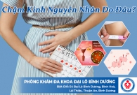 Chậm kinh nguyên nhân do đâu?