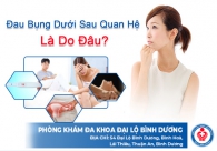 Đau bụng dưới sau quan hệ là do đâu?