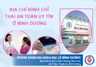 Địa Chỉ Và Phương Pháp Đình Chỉ Thai An Toàn Ở Bình Dương