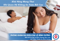Khả năng mang thai khi quan hệ không an toàn