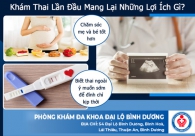 Những lưu ý khi khám thai lần đầu tại phòng khám phụ sản Bình Dương