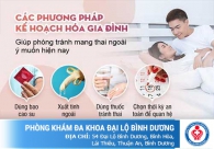 Phương pháp kế hoạch hóa gia đình tự nhiên nhất cho chị em phụ nữ