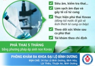 Phá thai bằng phương pháp kích thích sinh non có an toàn không