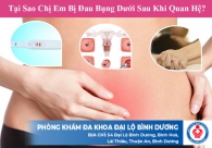 Tại sao chị em bị đau bụng dưới sau khi quan hệ?