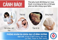Sót thai sau khi phá thai bằng thuốc phải làm sao