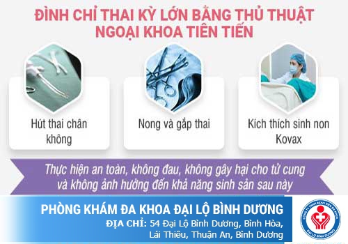 Những phương pháp điều hòa thai, đình chỉ thai an toàn HCM
