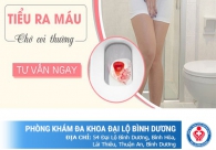 Cách chữa đi tiểu ra máu ở phụ nữ