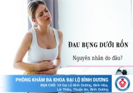 Đau bụng dưới rốn là do nguyên nhân nào?