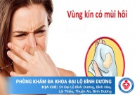 Chị em bị hôi vùng kín trị như thế nào?