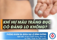 Khí hư màu trắng đục như bã đậu không mùi không ngứa