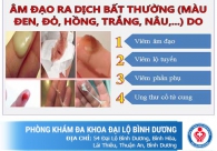 Khí hư ra nhiều nguyên nhân và cách điều trị