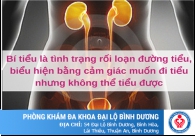 Tìm hiểu về tình trạng bí tiểu ở nữ giới