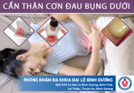 Cẩn thận cơn đau bụng dưới