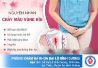 Vì sao vùng kín bị chảy máu bất thường