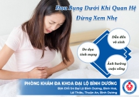 Đau bụng dưới khi quan hệ đừng xem nhẹ