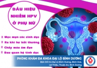 Dấu hiệu nhiễm HPV ở phụ nữ