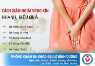 Các cách tự nhiên giúp giảm ngứa vùng kín hiệu quả