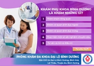 Khám phụ khoa bình dương là khám những gì?
