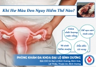 Khí hư màu đen cách khắc phục hiệu quả